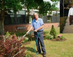 Manor Plains Dedicates Memorial Garden