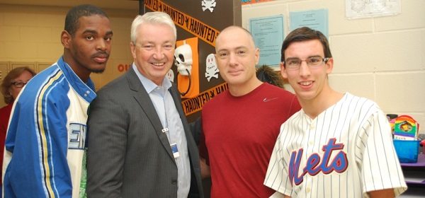 Senator Boyle tours JE Allen Jr./Sr. High.