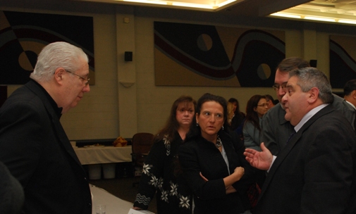 NYS Legislators meet with school officials at BOCES.